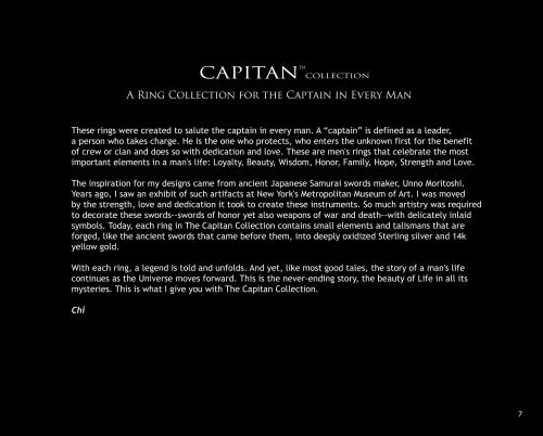 Capitan "The Bricks of Life" Ring